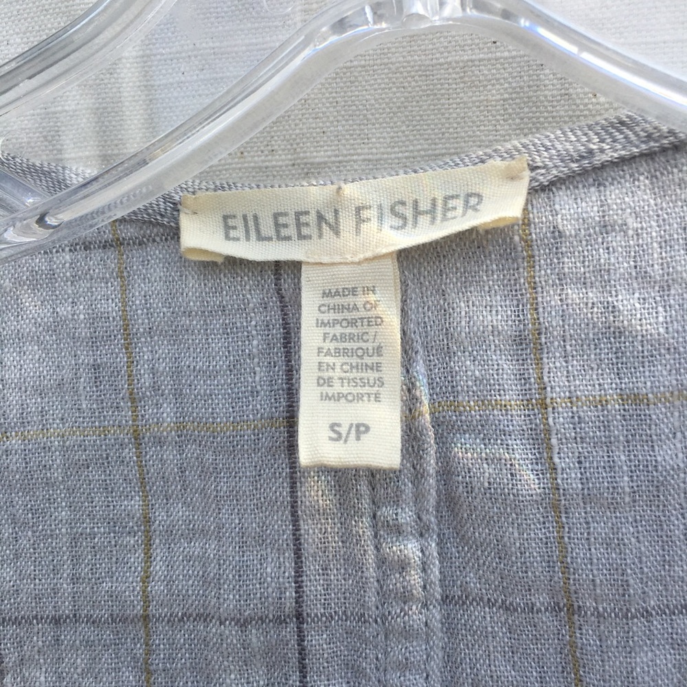 Linen cropped jacket - Picture 2 of 4